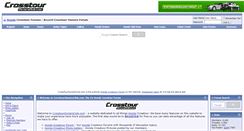 Desktop Screenshot of crosstourownersclub.com